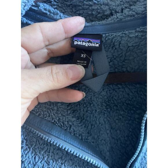 PATAGONIA Pullover XS Los gatos 1/4 zip Abalone blue women - Picture 3 of 8